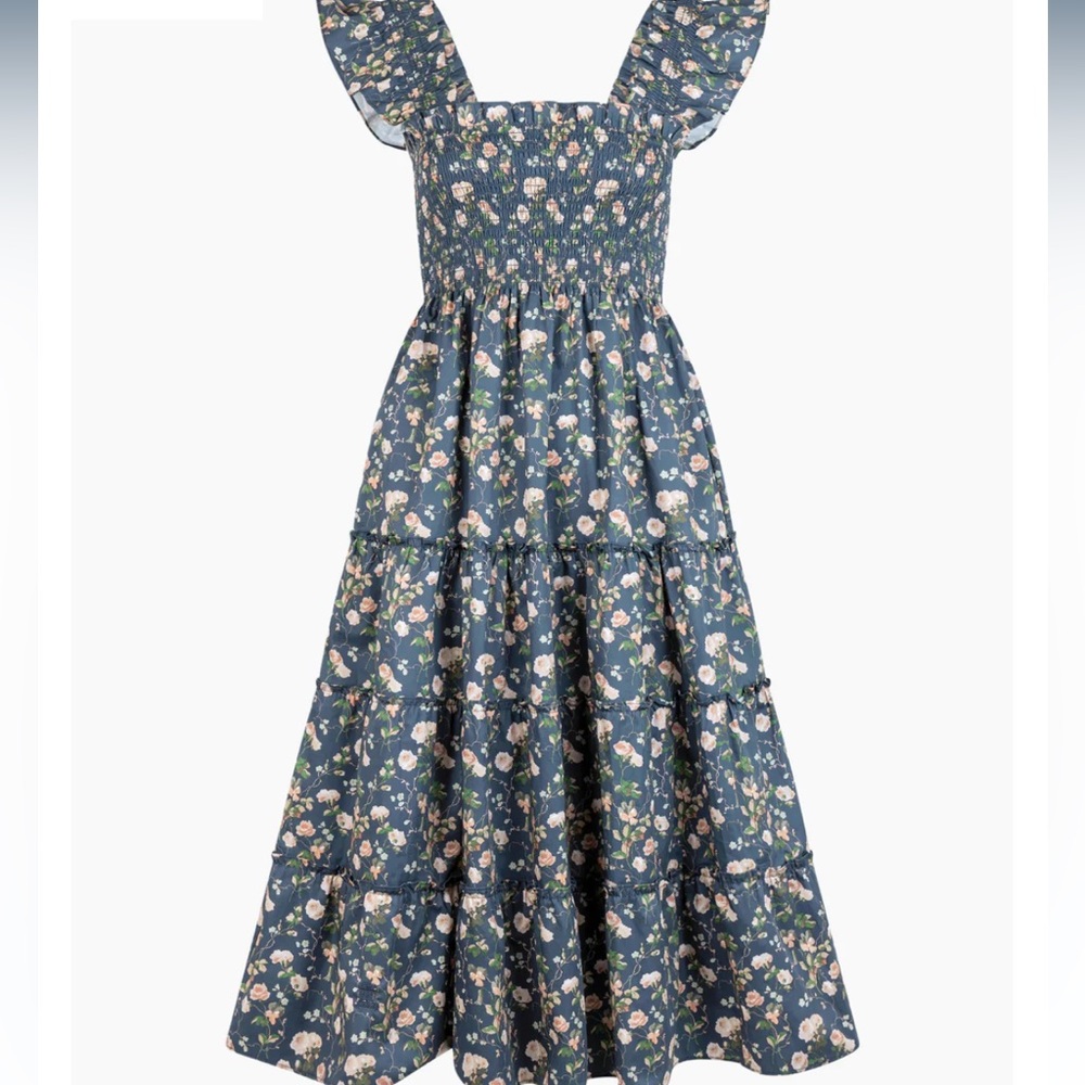 Hill House Ellie Nap Dress, Navy Bluebonnet, XS